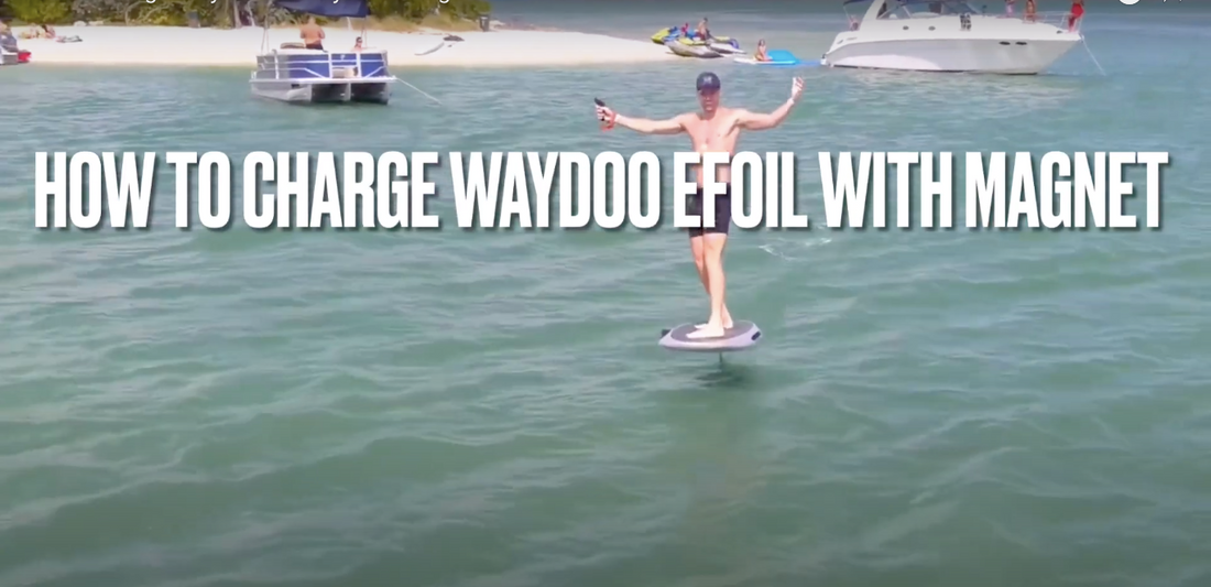 How to charge Waydoo Smart Battery With Magnet