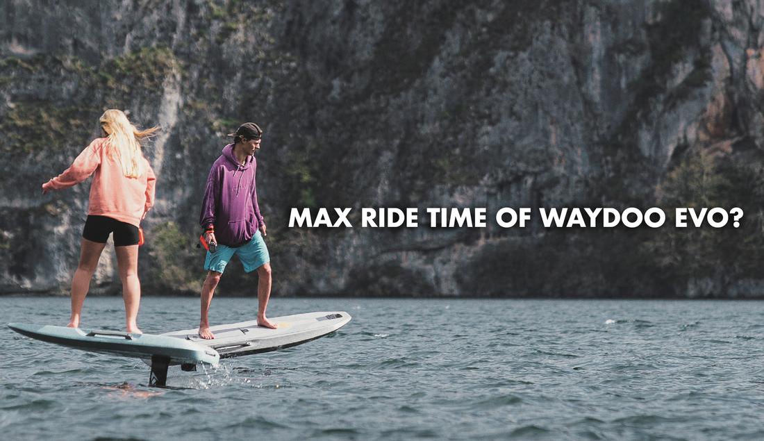 What’s the Maximum Ride Time of the Waydoo Evo Pro?