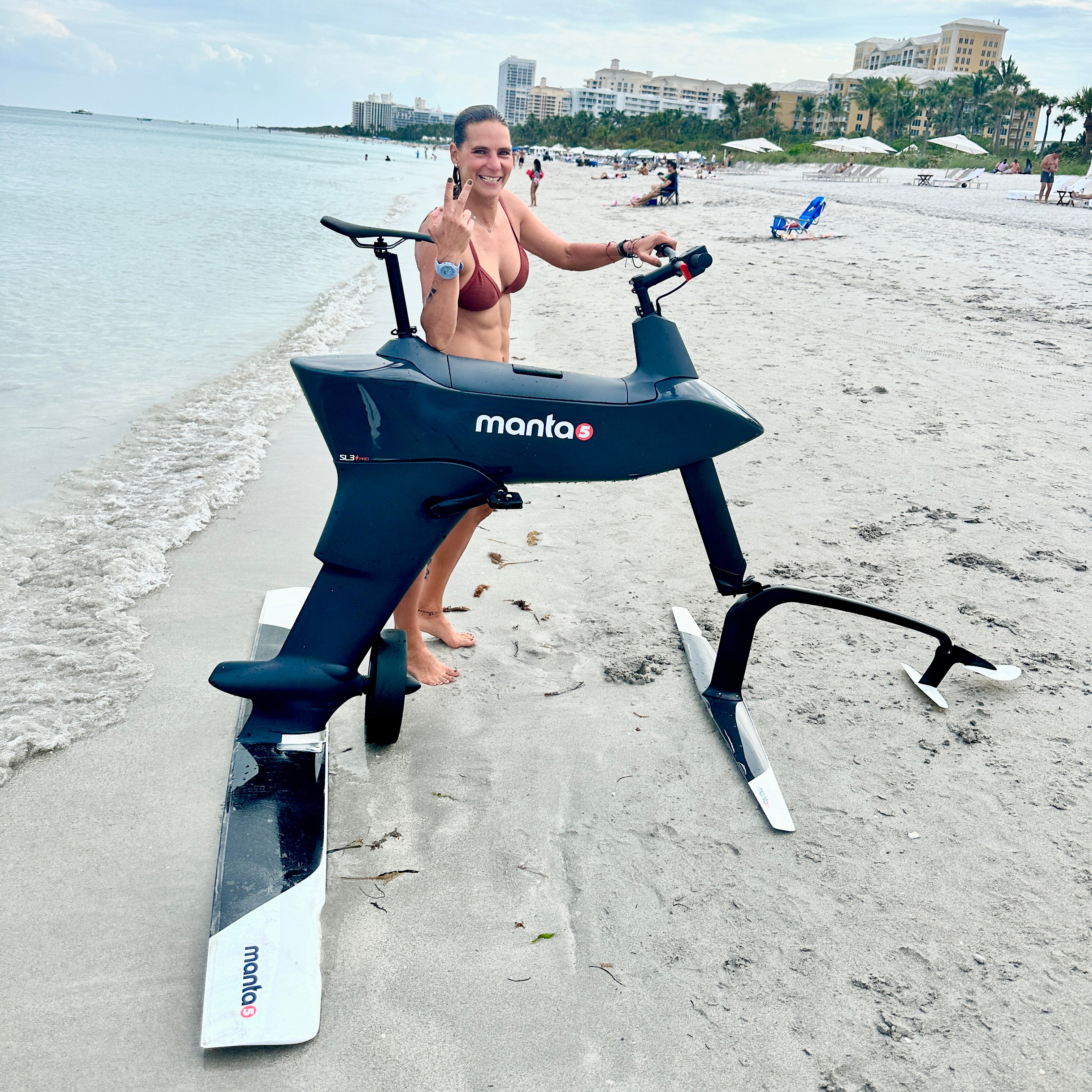Hydrofoil Bike Manta5 Review Manta5 Aqua Bike Price Manta5 Water