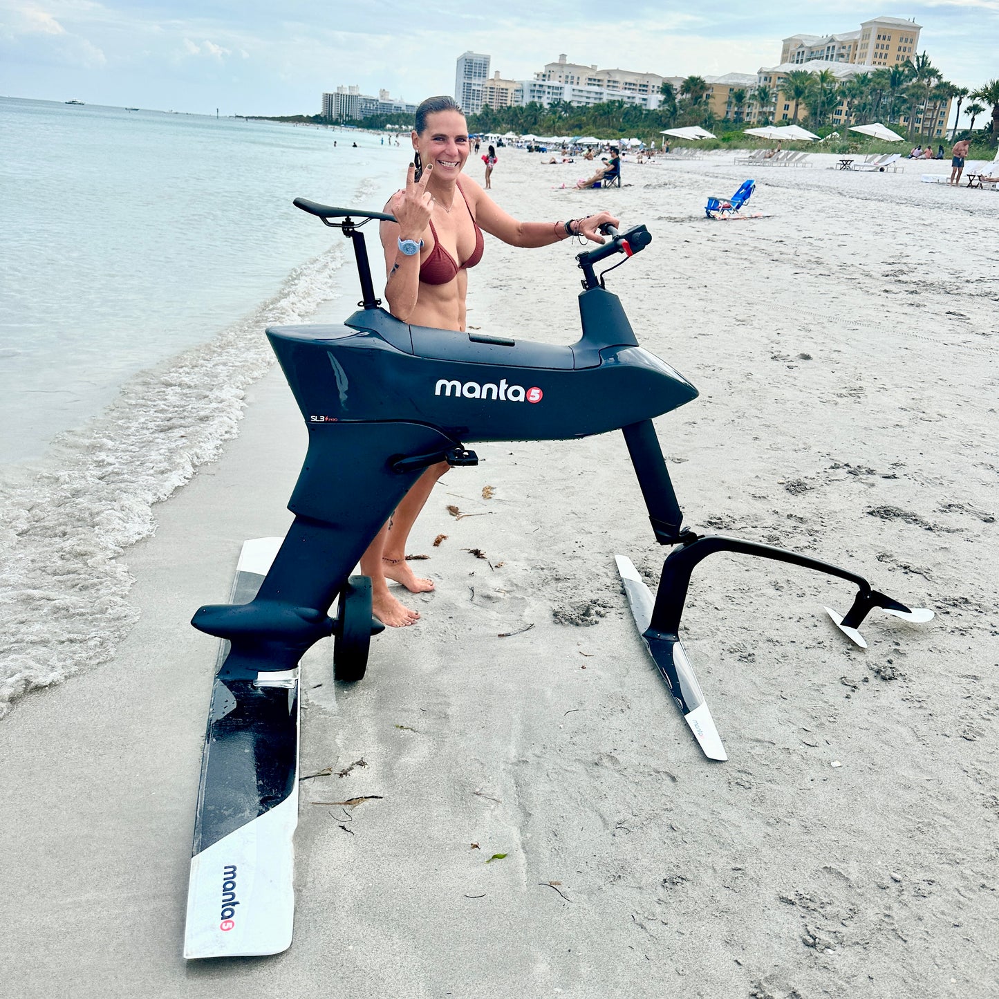 Manta5 Hydrofoil Bike - Ride Sessions