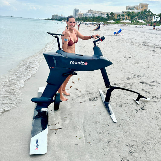 Manta5 Hydrofoil Bike - Ride Sessions