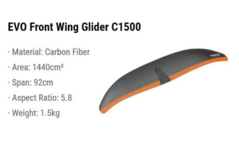 Waydoo Evo C1500 Glider Front Wing