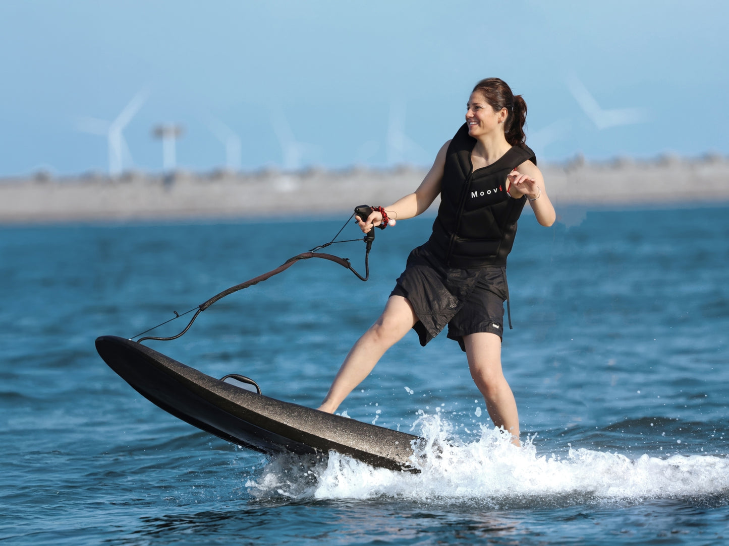 Moovi G3 electric surfboard lifestyle