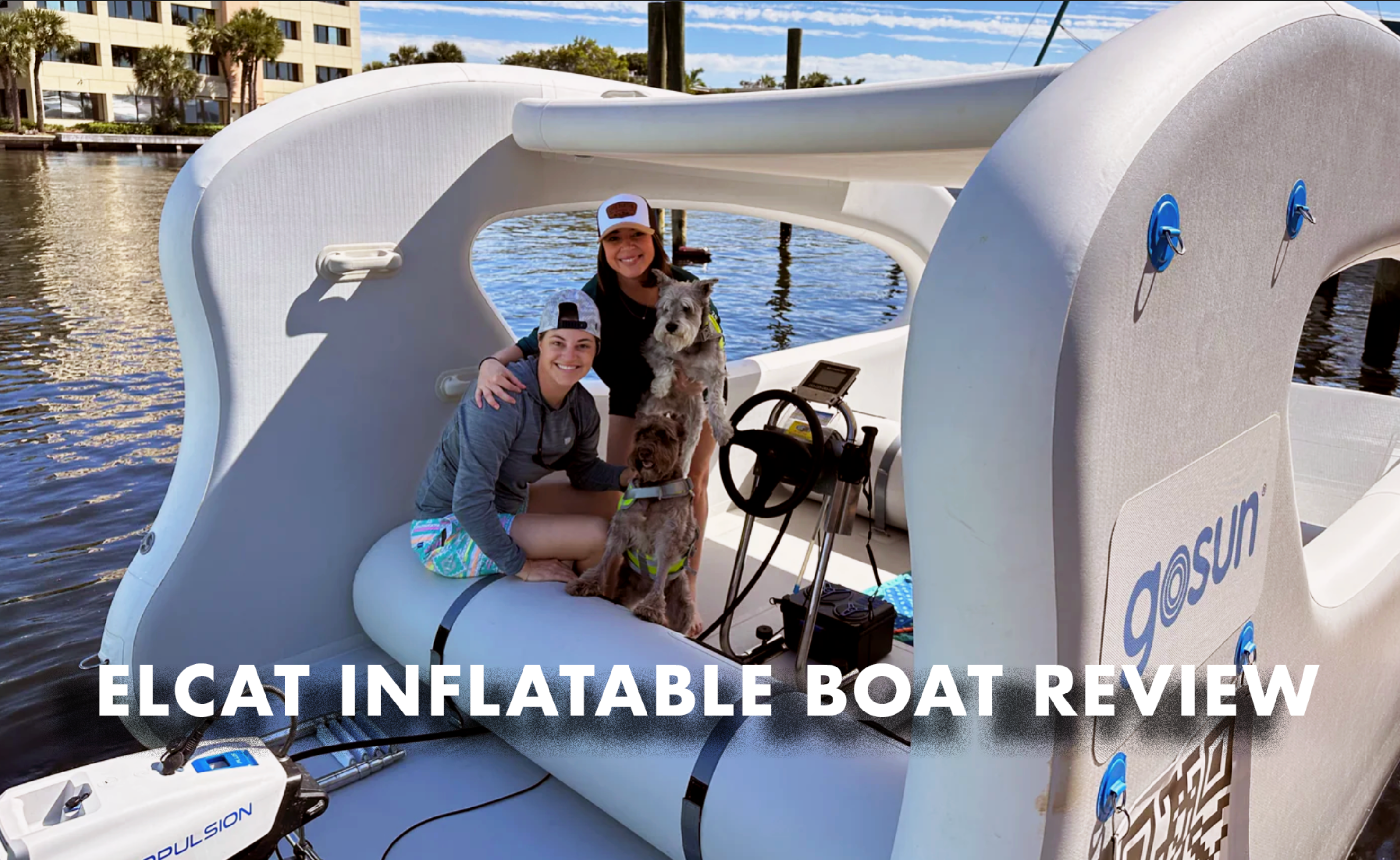 Solar Inflatable Hull Elcat inflatable solar electric boat review – EFoil Miami
