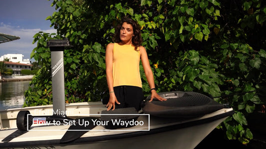 How to set up a Waydoo on a Boat