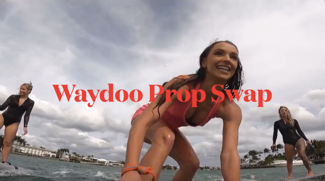 Waydoo Flyer One Plus Efoil Prop Swap