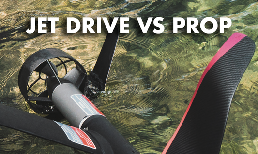 Waydoo Evo Jet Drive Vs. Standard Prop Vs. Folding Prop