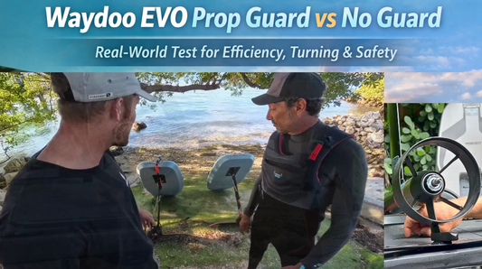 Waydoo EVO Prop Guard vs No Guard test.